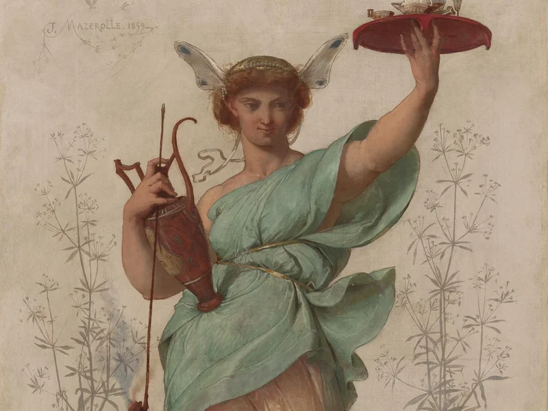 1826-Alexis-Joseph Mazerolle - Venere marina, 1882